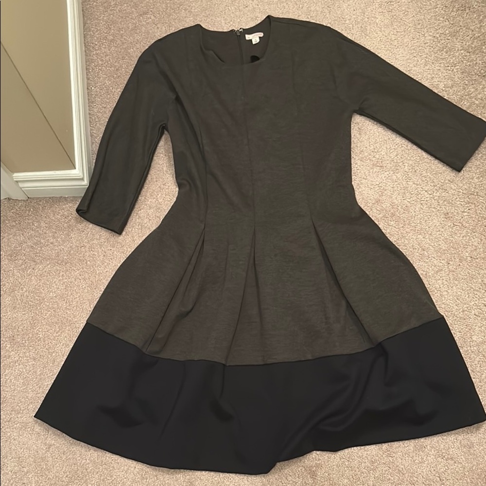 GAP Green Pleated Midi Dress for Work